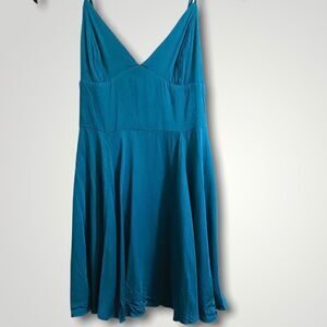 Silence + Noise Blue Sleeveless Mini Dress Size 6